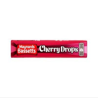 Bassetts Cherry Drops Roll (Pack of 20)