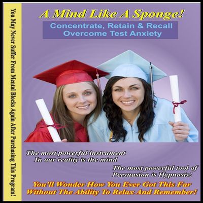 Memory Improvement Hypnosis & NLP (7 Sessions on 2 CDs) Improve Focus of Concentration, Retention, Recall Learning Ability. Eliminate Test Anxiety. A Mind Like A Sponge!