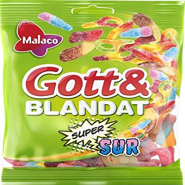 Gott & Blandat Super Sur - Super Sour 130g