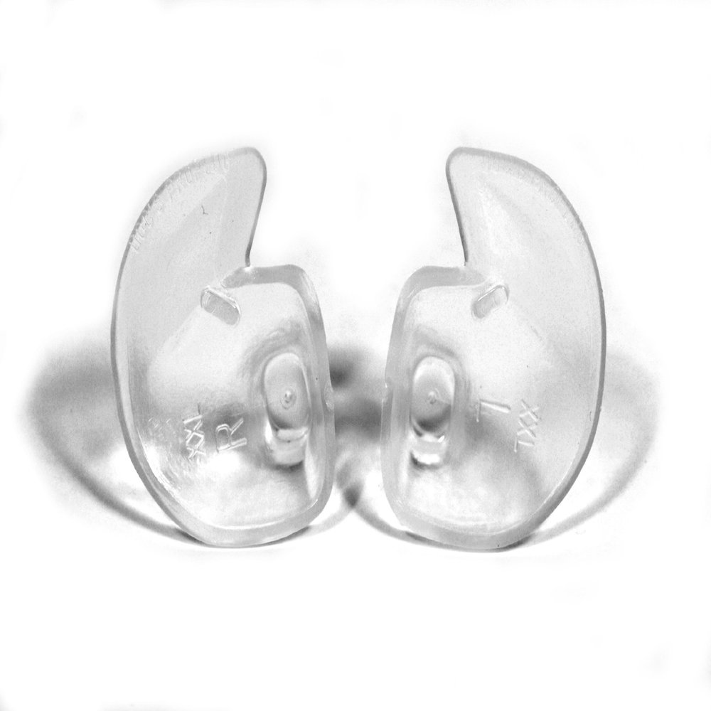 Doc's Pro DFF05 Medium Vented Ear Plugs - Clear