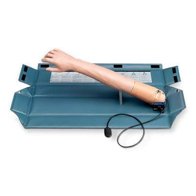 Ambu I.V. Trainer, Realistic Practice Arm for Injection and Phlebotomy Training with Movable Wrist, Indicator Panel, & Valve System