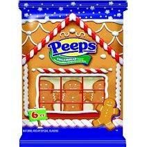 Gingerbread Flavored Marshmallow Peeps Gingerbread Men 6ct