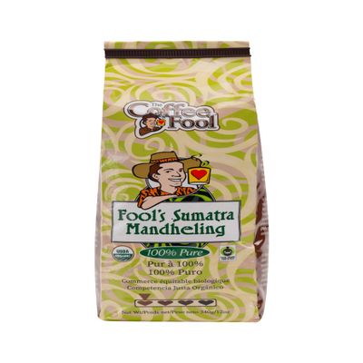 Coffee Fool's Organic Fair Trade Sumatra Mandheling (Powder (Turkish))
