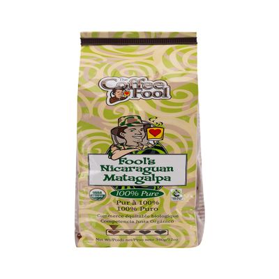 Coffee Fool's Organic Fair Trade Nicaraguan Matagalpa (Powder (Turkish))