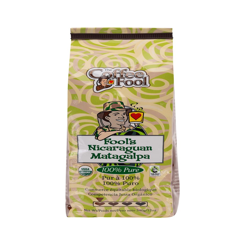 Coffee Fool's Organic Fair Trade Nicaraguan Matagalpa (Powder (Turkish))