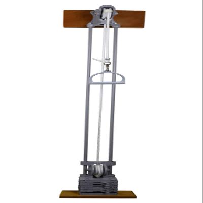 CanDo 10-0667 Chest Weight Pulley System, One Tower, Single Handle, Mid, 5 x 2.2 lb