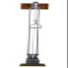 CanDo 10-0667 Chest Weight Pulley System, One Tower, Single Handle, Mid, 5 x 2.2 lb view 1