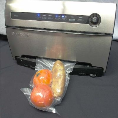 100 Embossed Channel Poly Nylon Vacuum Bag 10-3/4x14" for Food Saver Storage Keep Fresh