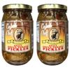 Cajun Chef Spicy Green Tomato Pickles 16oz (Pack of 2) - Tangy and Delicious Side Dish - Perfect Garnish for Any Meal - Fried Green Tomatoes, Salads, Stews, Pizza Topping, view 1
