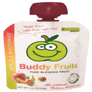 Buddy Fruits Fruit To Go Multifruit/Apple Display 3.2 Oz. (Pack of 18)