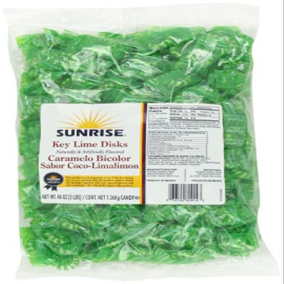 Azar Nut Company Key Lime Confections, 3 Pound (Pack of 8)