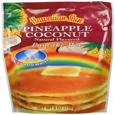 Hawaiian Pineapple Coconut Pancake Mix From Hawaii by Hawaiian Sun