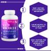 Nutrition Breakthroughs Sleep Minerals II - Sleep Supplement, Magnesium Sleep Aids for Adults & Good for All Ages, Sleep Well Without Melatonin, with Calcium, Vitamin D & Zinc, 120 Softgels view 2