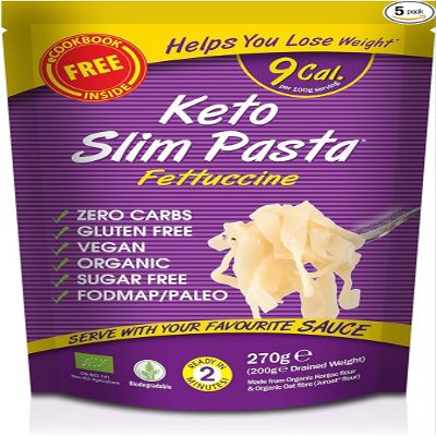 Eat Water Slim Pasta Fettuccine 200g (Pack of 5)