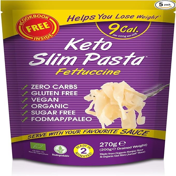 Eat Water Slim Pasta Fettuccine 200g (Pack of 5)