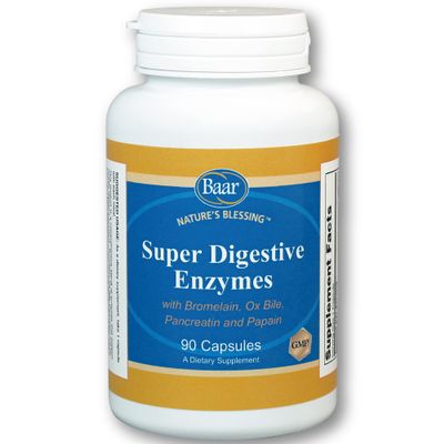 Baar Super Digestive Enzymes, 90 Capsules