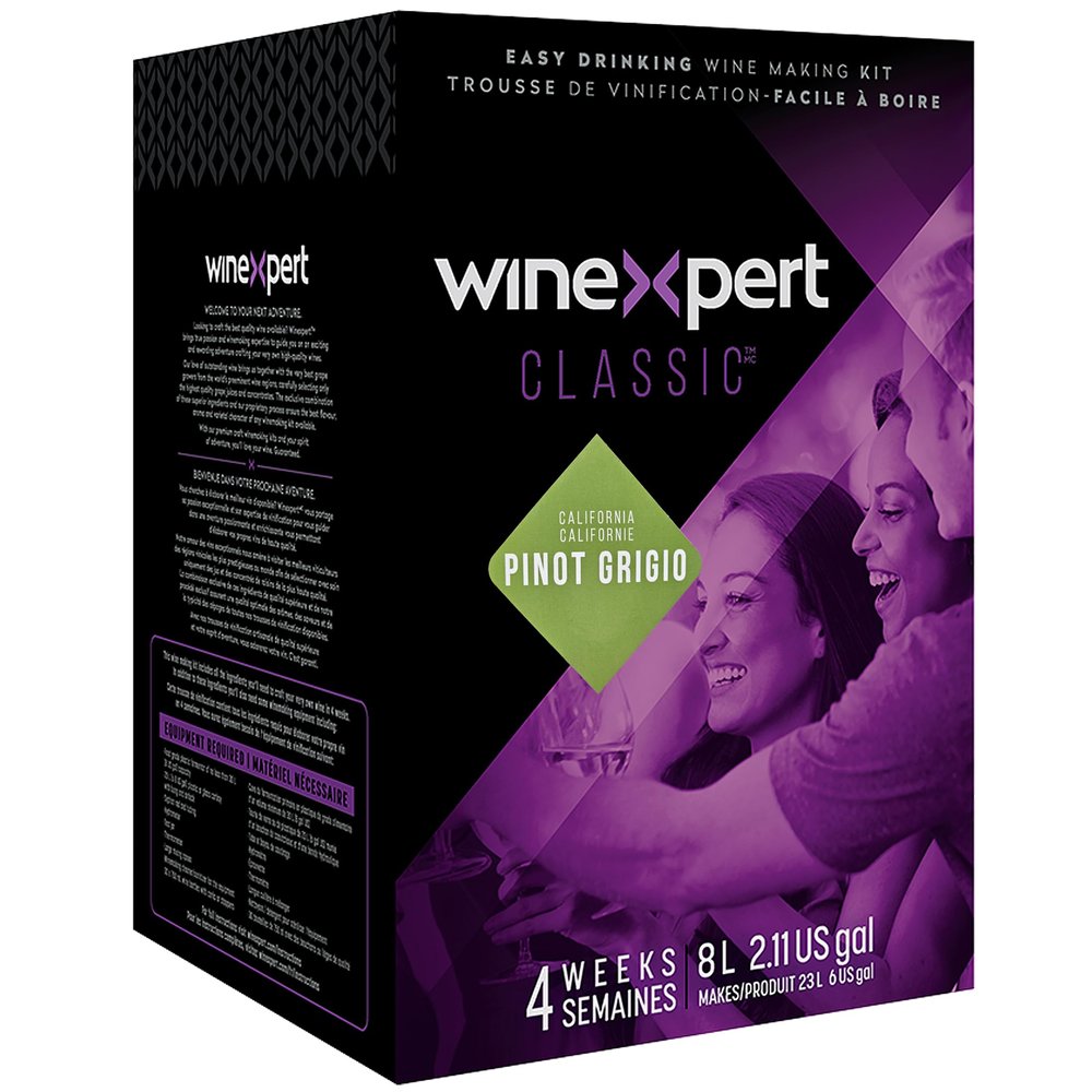 Classic California Pinot Grigio Wine Ingredient Kit