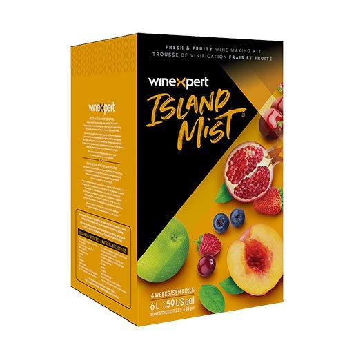 Winexpert Island Mist - Pineapple Pear Pinot Grigio Wine Kit - White, 6 Gallons