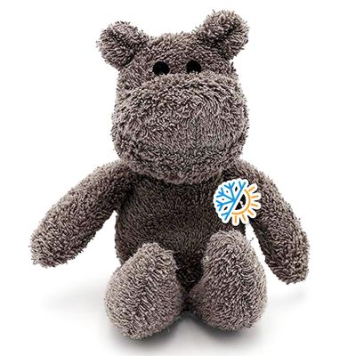Thermal-Aid (Happy The Hippo) Washable Heating Pad & Ice Pack Plush Hot/Cold Pack with Natural Corn Filling Reusable Comfort