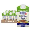 Kitchen Basics Unsalted Vegetable Stock, 8.25 oz (Pack of 12) | No Artificial Flavors and Gluten Free | view 1