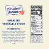Kitchen Basics Unsalted Vegetable Stock, 8.25 oz (Pack of 12) | No Artificial Flavors and Gluten Free | view 2