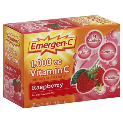 Alacer Emergen-C Raspberry 30 packets (a)