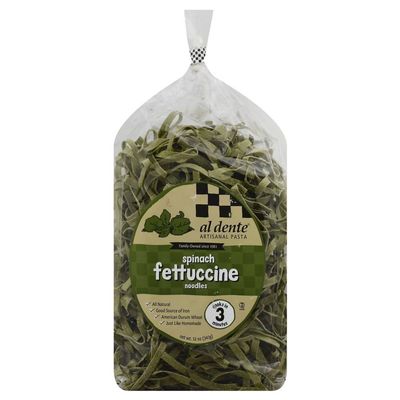 Al Dente Spinach Fettuccine, 12-Ounce Bag (Pack of 3)
