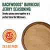 LEM Products Backwoods BBQ Jerky Seasoning, Ideal for Wild Game and Domestic Meat, Seasons Up to 25 Pounds of Meat, 28.5 Ounce Packet with Pre-Measured Cure Packet Included view 3