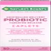 Nature's Bounty Probiotic, Controlled Delivery Dietary Supplement, Supports Digestive, Intestinal and Immune Health, 30 Caplets, 30 Total Servings view 1