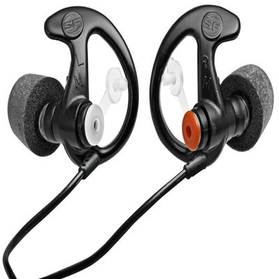 SureFire EP7 Sonic Defenders Ultra filtered Earplugs w/ Comply Canal Tips, reusable, Black, Medium