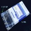 1000 Pieces 5x7" Resealable Reclosable Self Adhesive Cello BOPP Photo Fit Bags 1.2 mil for Display Gift and Retail packaing view 1