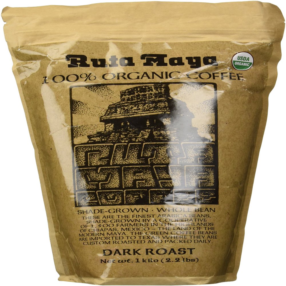 Ruta Maya Coffee, Coffee Dark Roast Organic, 35.2 Ounce