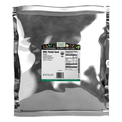 Frontier Co-op Organic Powder Milk Thistle Seed 1lb