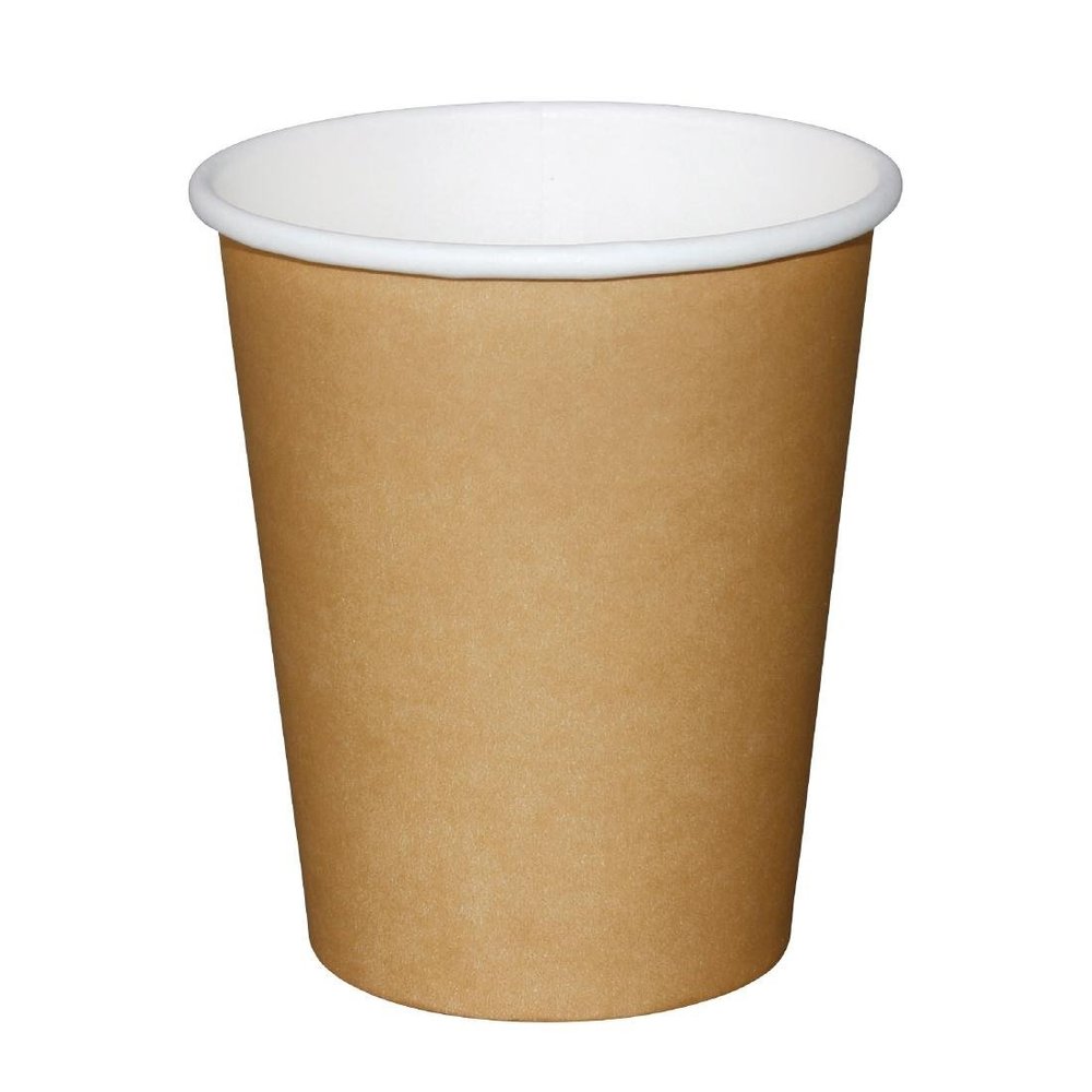 Brown Olympia simple mur Capacit Hot Coupes: 8 oz Manches: 50.