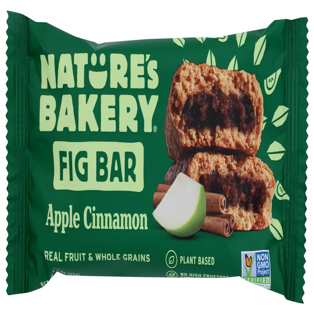 Nature's Bakery Fig Bar, Apple Cinnamon, 2 oz