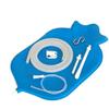 HealthAndYoga NaturoFloPlus Enema Bag Kit - 4 Quart for Deep Enemas - Open Fountain Top for Easy Cleaning and Hygiene - Fleet Enema, Coffee Enema and Anal Douche - Blue view 1