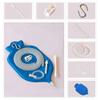 HealthAndYoga NaturoFloPlus Enema Bag Kit - 4 Quart for Deep Enemas - Open Fountain Top for Easy Cleaning and Hygiene - Fleet Enema, Coffee Enema and Anal Douche - Blue view 4