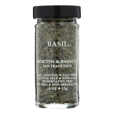 Morton And Bassett Basil - .5 Oz - Case Of 3