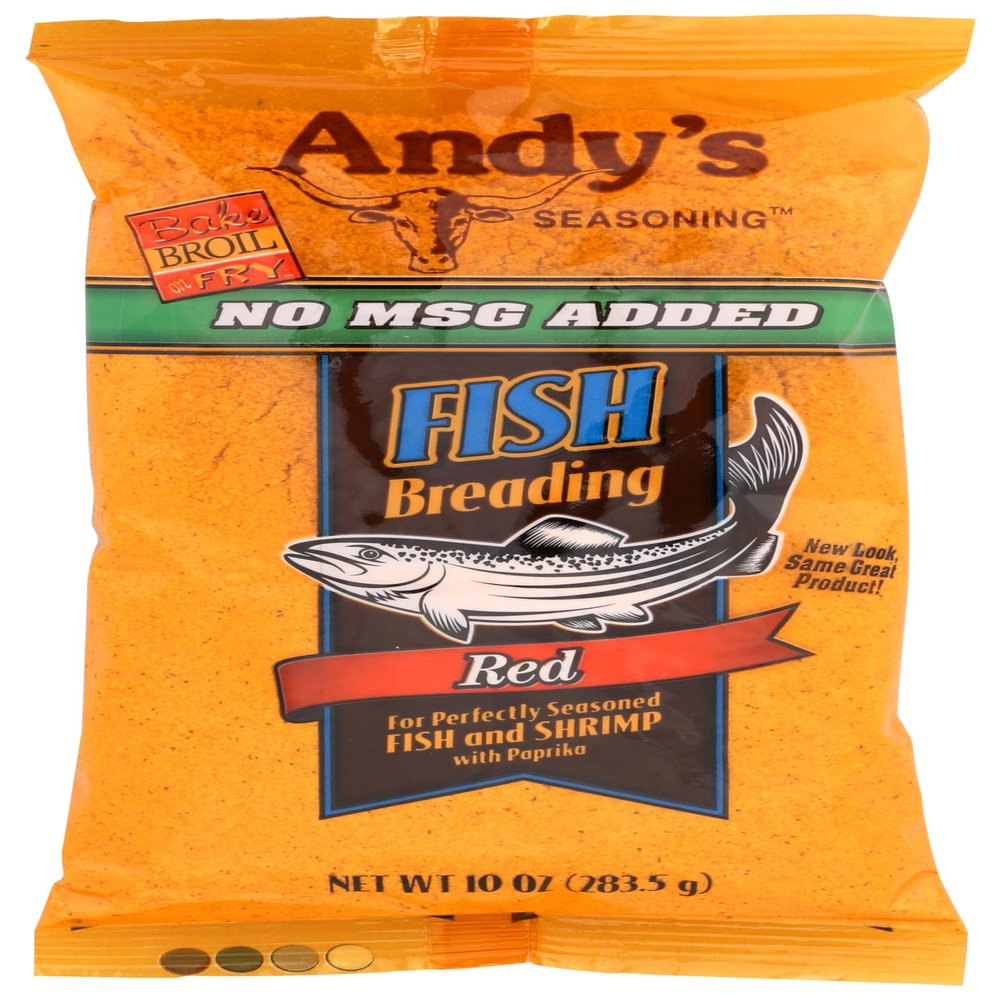 Andy's Fish Breading Red 10 Oz