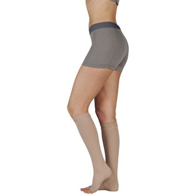 Juzo 2002ADFF57 IV Soft Knee 30-40 mmHg Compression Stocking with Regular Length Full Foot44 Size IV - Cinnamon