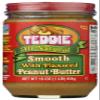Teddie Smooth All Natural Peanut Butter with Flaxseed, 16 Ounce view 1