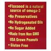 Teddie Smooth All Natural Peanut Butter with Flaxseed, 16 Ounce view 3