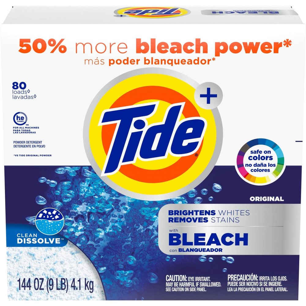 Laundry Detergent with Bleach