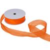 Jillson Roberts Bulk 1-1/2-Inch Sheer Ribbon, Orange, 100 Yard Spool (BFR3227) view 1