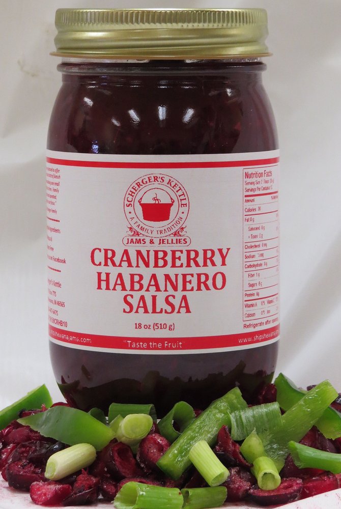 Cranberry Habanero Salsa, 18 oz