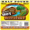 Buffalo Bills 8oz Double Habanero Country Cut Beef Jerky Pack (moist & tender really hot beef jerky) view 3