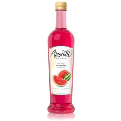 Amoretti Premium Syrup, Watermelon, 25.4 Ounce (Pack of 12)