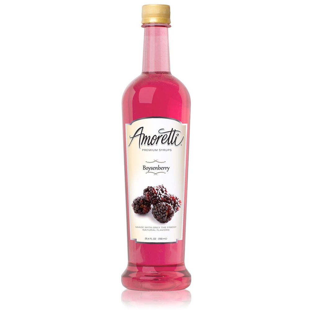 Amoretti Premium Syrup, Boysenberry, 25.4 Ounce (Pack of 12)