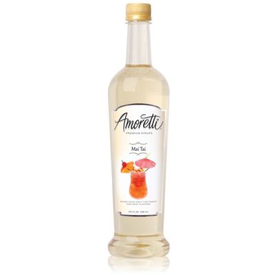 Amoretti Premium Syrup, Mai Tai, 25.4 Ounce (Pack of 12)