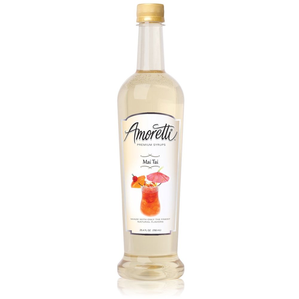 Amoretti Premium Syrup, Mai Tai, 25.4 Ounce (Pack of 12)
